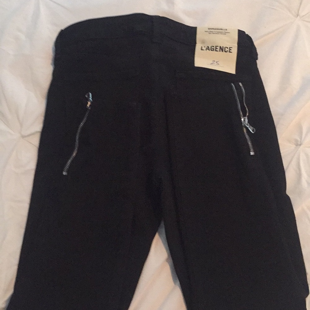New with tags L’agence Emmanuel crop skinny jeans - Picture 7 of 8